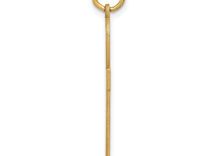 14K Laser Designed Ankh Cross Pendant (Style XR1066)