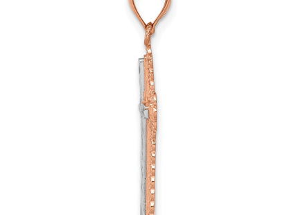 14k Rose Gold Pendants Style XR1216 - Classique Jewelry Inc.