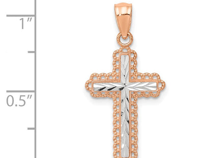 14k Rose Gold Pendants Style XR1216 - Classique Jewelry Inc.