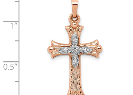 14k Two-tone Pendants Style XR1227 - Classique Jewelry Inc.