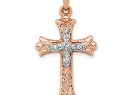 14k Two-tone Pendants Style XR1227 - Classique Jewelry Inc.