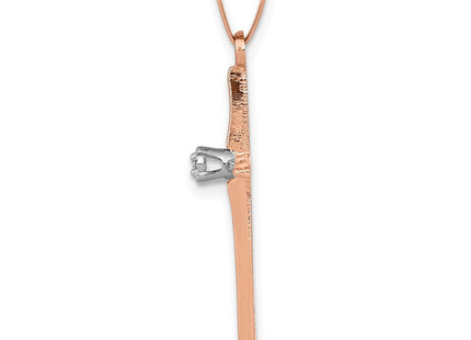 14k Rose Gold Pendants Style XR1233 - Classique Jewelry Inc.