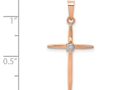 14k Rose Gold Pendants Style XR1233 - Classique Jewelry Inc.