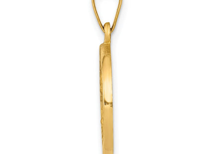 14k Yellow Gold Pendants Style XR1237 - Classique Jewelry Inc.