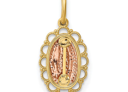 14k Two-tone Pendants Style XR1252 - Classique Jewelry Inc.