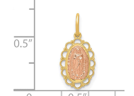 14k Two-tone Pendants Style XR1252 - Classique Jewelry Inc.