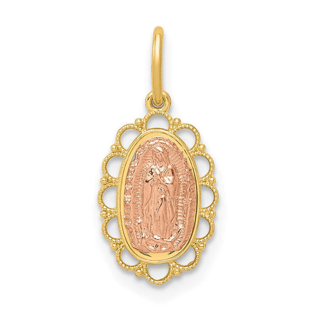 14k Two-tone Pendants Style XR1252 - Classique Jewelry Inc.