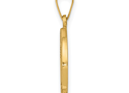 14k Yellow Gold Pendants Style XR1253 - Classique Jewelry Inc.