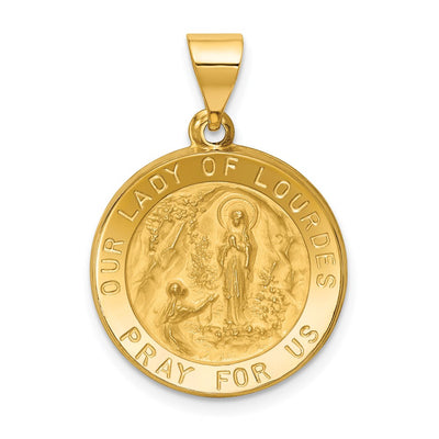 14K gold pendant