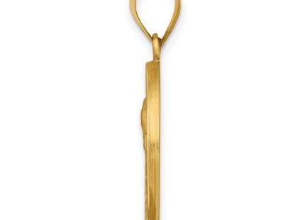 14K gold pendant, alternate view