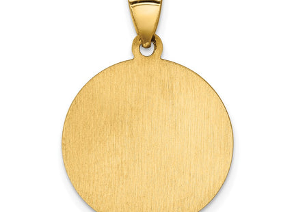 14K gold pendant, further view