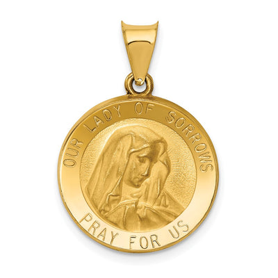 14K gold pendant