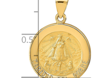 14K gold pendant, further view