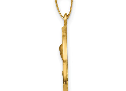 14k Yellow Gold Pendants Style XR1261 - Classique Jewelry Inc.