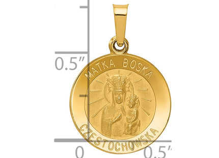 14K gold pendant, further view