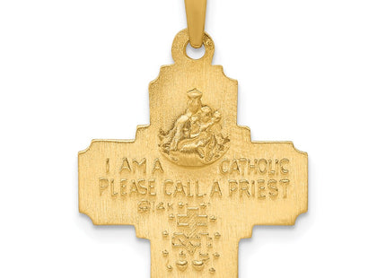 14k Yellow Gold Pendants Style XR1281 - Classique Jewelry Inc.