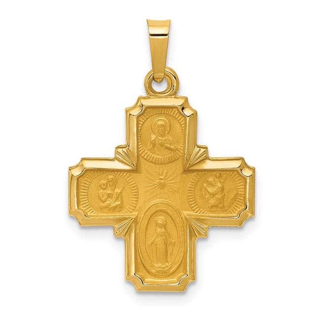 14k Yellow Gold Pendants Style XR1281 - Classique Jewelry Inc.