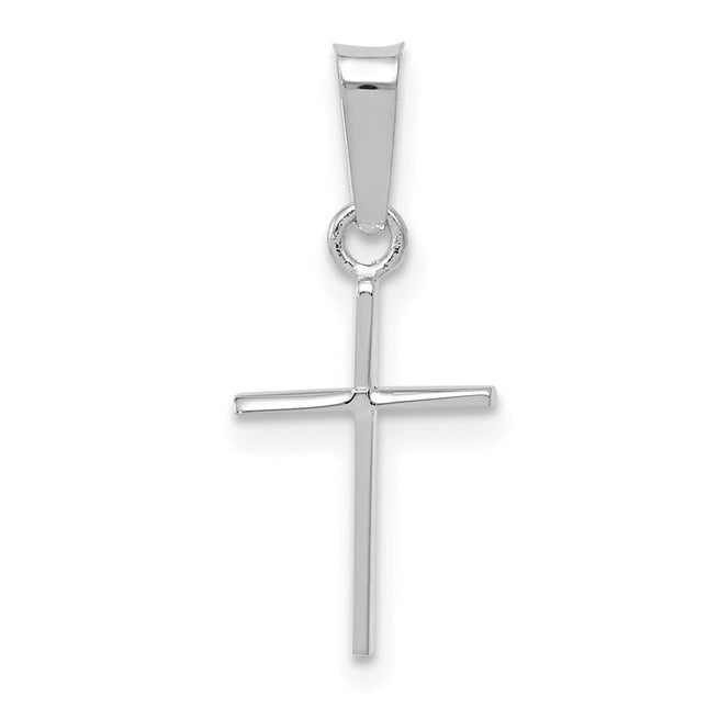 14k White Gold Pendants Style XR128W - Classique Jewelry Inc.
