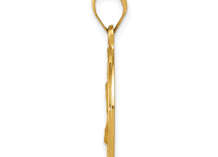 14k Yellow Gold Pendants Style XR1297 - Classique Jewelry Inc.