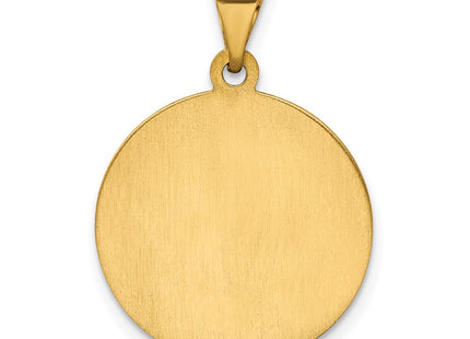 14K gold pendant, further view
