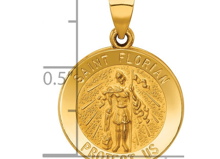 14K gold pendant, another view
