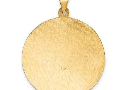 14K gold pendant, further view