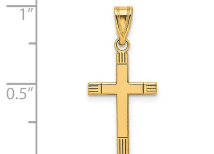 14k Yellow Gold Pendants Style XR133 - Classique Jewelry Inc.