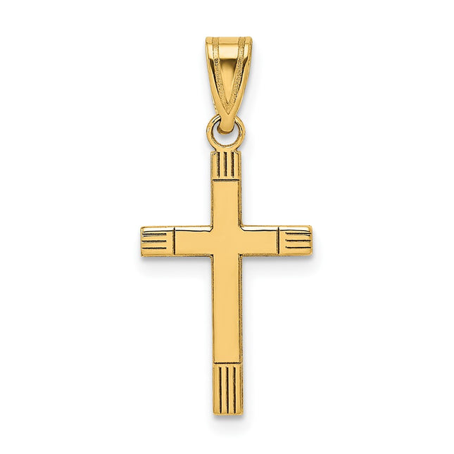 14k Yellow Gold Pendants Style XR133 - Classique Jewelry Inc.