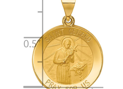 14K gold pendant, another view