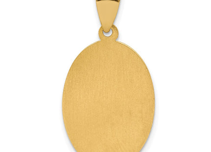 14K gold pendant, further view