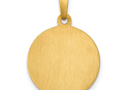 14K gold pendant, further view