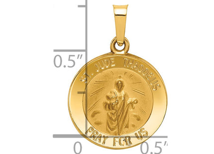 14K gold pendant, another view
