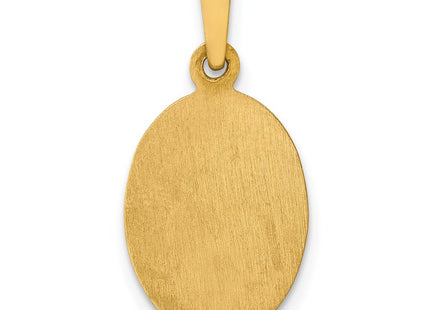 14K gold pendant, further view