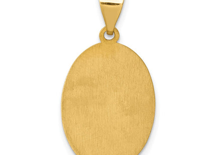 14K gold pendant, further view