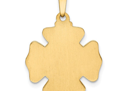 14k Yellow Gold Pendants Style XR1368 - Classique Jewelry Inc.