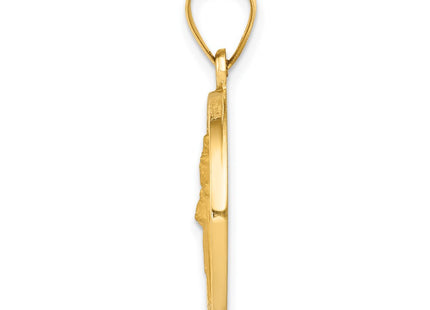 14k Yellow Gold Pendants Style XR1373 - Classique Jewelry Inc.