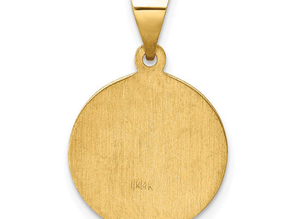 14K gold pendant, further view