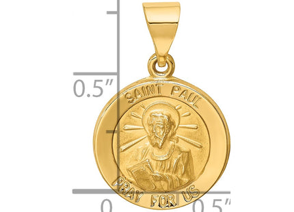 14K gold pendant, another view