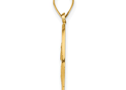 14k Yellow Gold Pendants Style XR1377 - Classique Jewelry Inc.