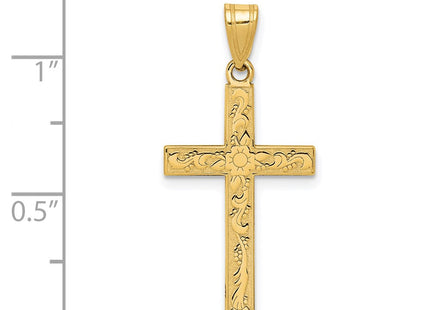 14k Yellow Gold Pendants Style XR138 - Classique Jewelry Inc.