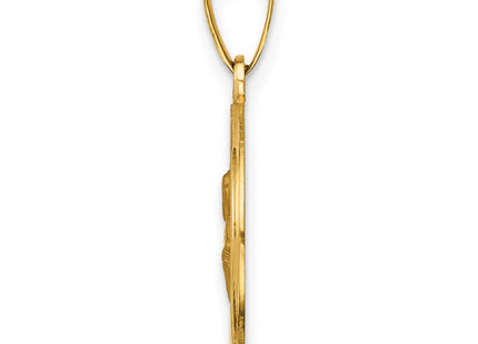 14k Yellow Gold Pendants Style XR1381 - Classique Jewelry Inc.