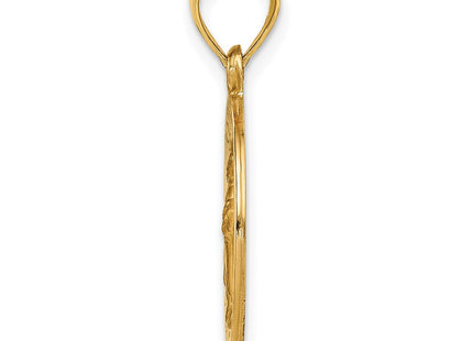 14k Yellow Gold Pendants Style XR1383 - Classique Jewelry Inc.