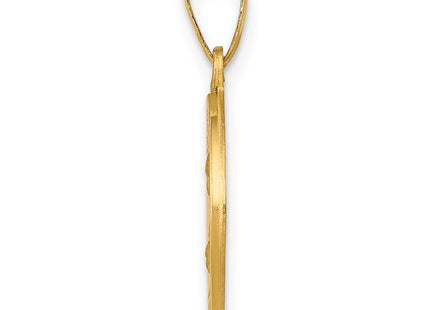 14k Yellow Gold Pendants Style XR1384 - Classique Jewelry Inc.