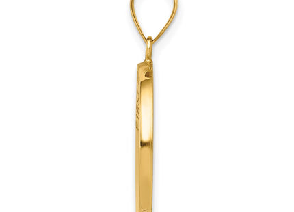 14k Yellow Gold Pendants Style XR1389 - Classique Jewelry Inc.