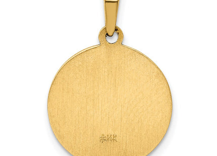 14K gold pendant, further view