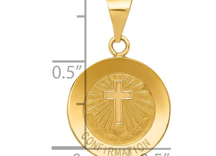 14K gold pendant, another view