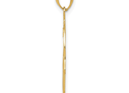 14k Yellow Gold Pendants Style XR1398 - Classique Jewelry Inc.