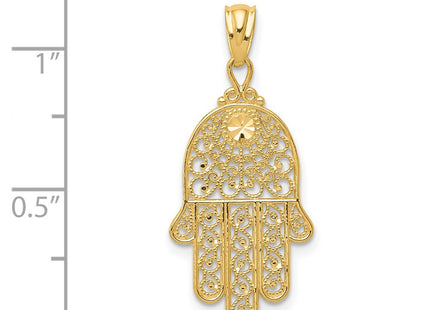 14k Yellow Gold Pendants Style XR1398 - Classique Jewelry Inc.