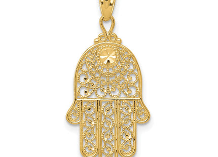 14k Yellow Gold Pendants Style XR1398 - Classique Jewelry Inc.