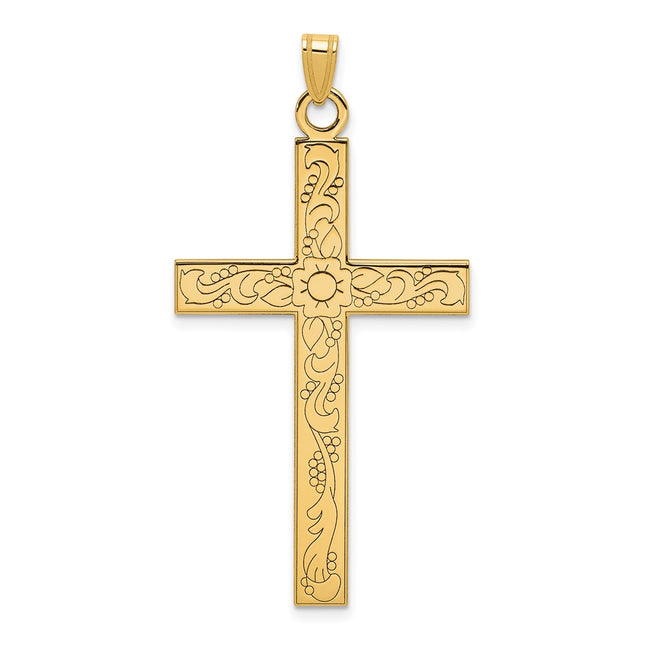 14k Yellow Gold Pendants Style XR140 - Classique Jewelry Inc.